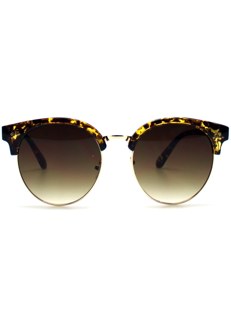 7 LUXE Electric Sky Tortoise Sunglasses