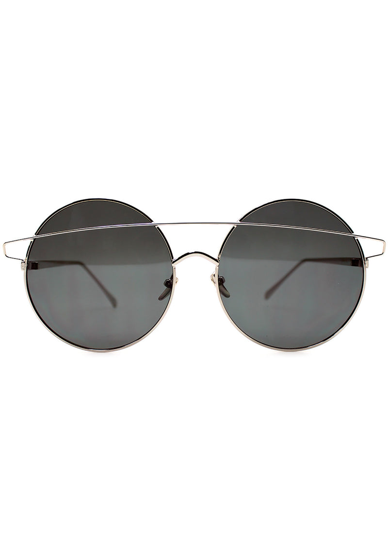 7 LUXE Galaxy Sunglasses Silver/Black
