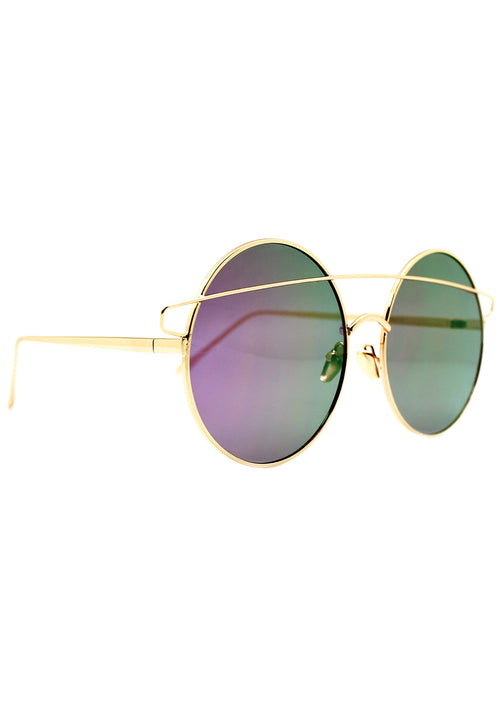 7 LUXE Galaxy Reflective Sunglasses