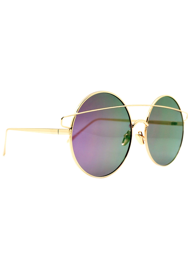 7 LUXE Galaxy Reflective Sunglasses