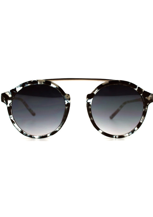 7 LUXE Off World Sunglasses in Matte Black
