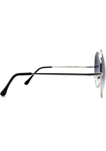 7 LUXE Sunrise Fade Sunglasses Silver/Black