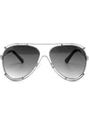 7 LUXE Vixen Aviator Sunglasses