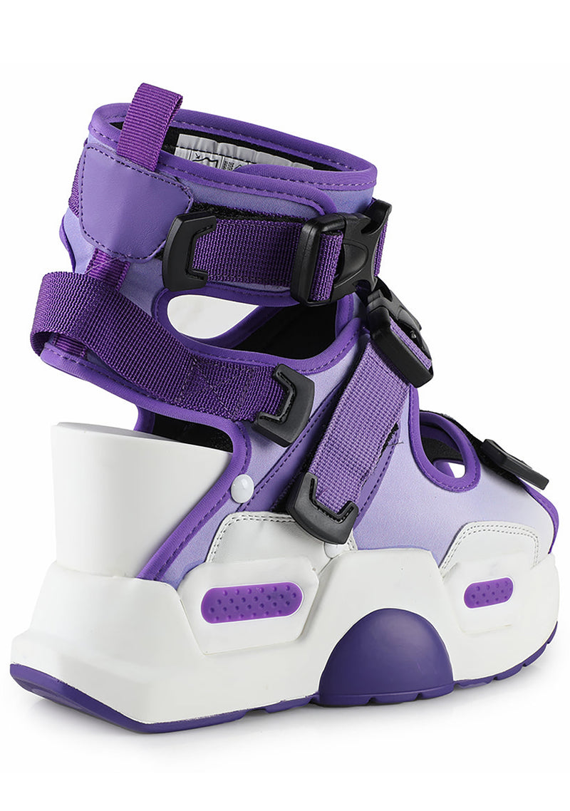 MULBERRY 03 Metamorphosis Purple Platform Sandals