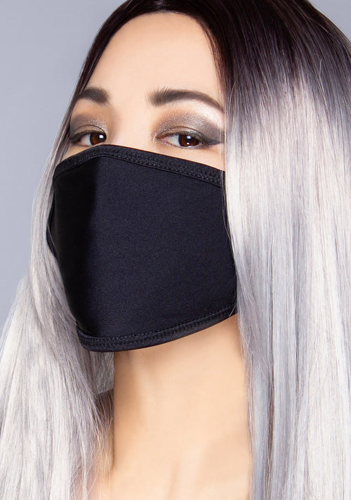 Black Latex Dust Mask -Limited Edition