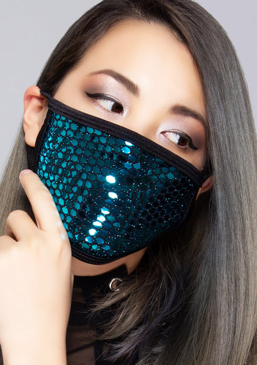 Sapphire Party Dust Mask