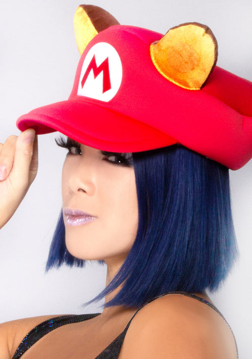 Nintendo Super Mario Raccoon Cosplay Hat