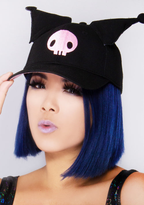 Sanrio Kuromi Cosplay Raglan Hat