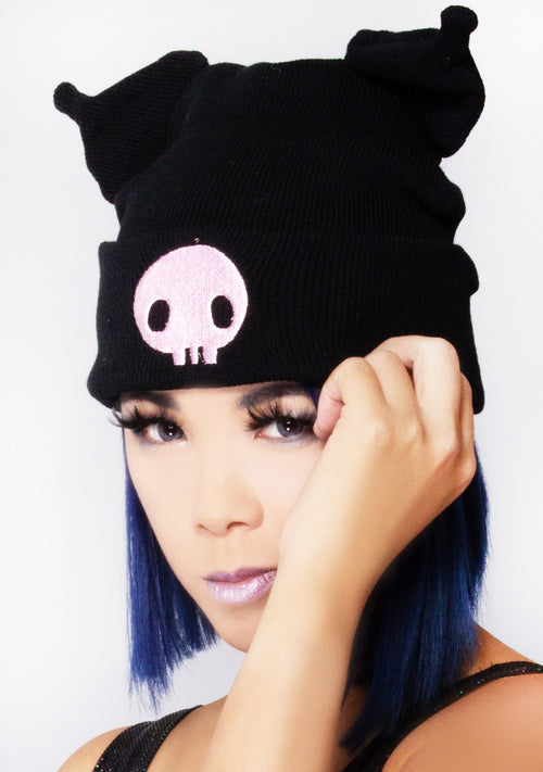 Sanrio Kuromi 3D Plush Beanie