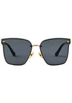 Bella V Polarized Sunglasses in Gold/Grey
