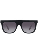 Stevie Sunglasses in Black/Gray Gradient