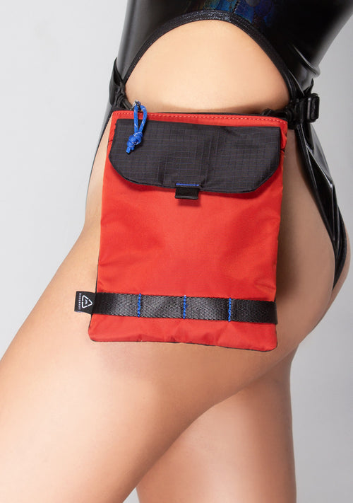 Gamescape Series Teleport Crossbody Bag in Blood Orange