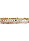 Erimish 90's Chix Butterfly Wings Stacked Bracelet