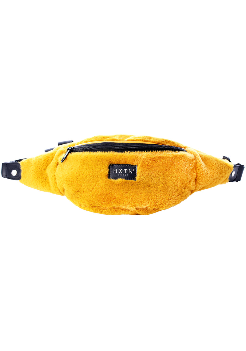 Furocious One Belt Bags in Mustard Yellow