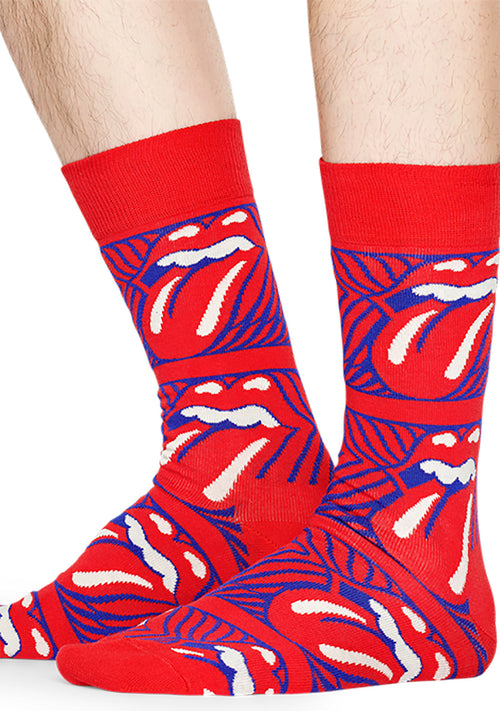 Happy Socks Rolling Stones Stripe Me Up Socks