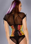 Pink Atlantis Brimstone Vinyl Waist Cincher