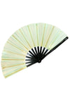 Frost Bite Iridescent Fluid Rave Fan
