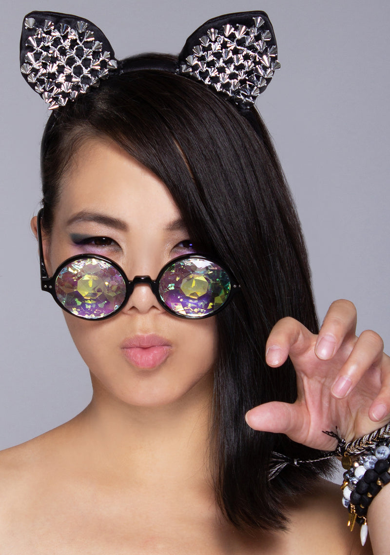 Studded Cat Ear Headband