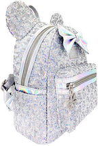 X LASR Exclusive Disney Holographic Sequin Minnie Mini Backpack