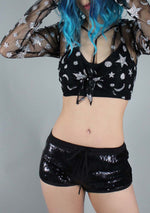 Motel Rocks Yun Star Child Crop Top