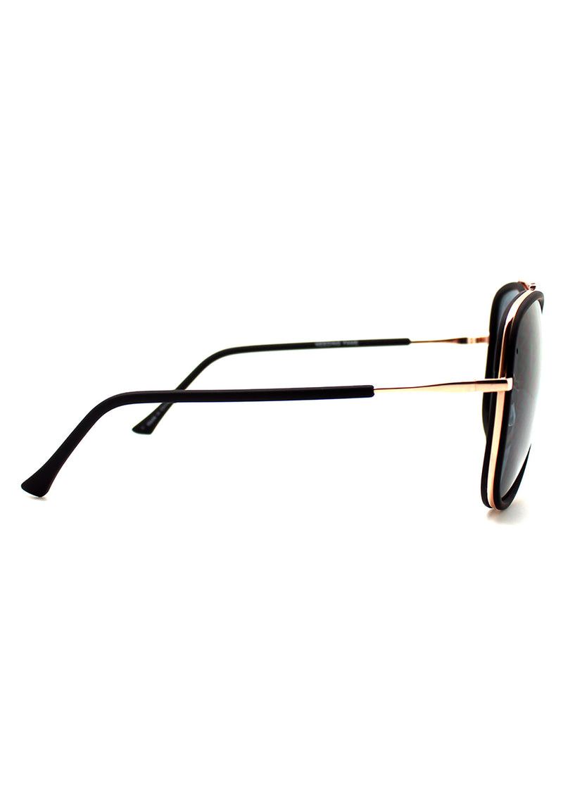 Quay Australia Needing Fame Sunglasses in Black