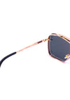 Bella Sunglasses in Rose Gold