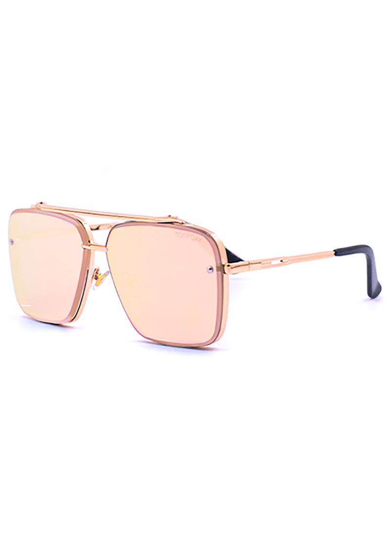 Bella Sunglasses in Rose Gold