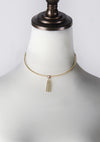 Wanderlust + Co Ava Choker in Gold/Rose