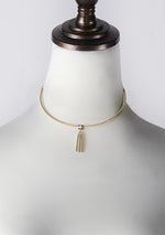 Wanderlust + Co Ava Choker in Gold/Rose